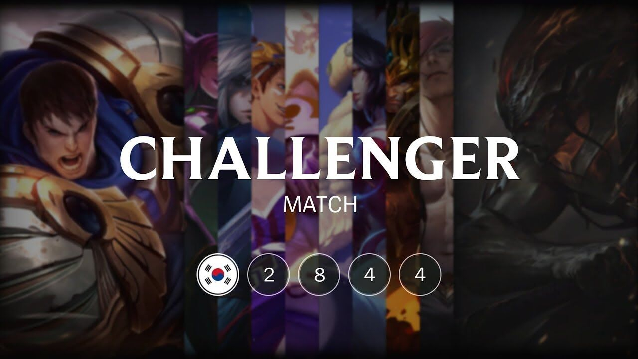 快速看完韩服质量局第2844期 LOL SoloQ Highlights